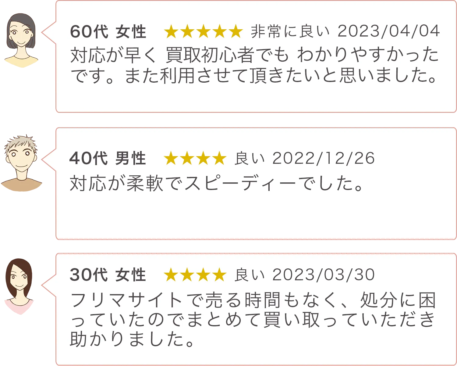 お客様の声
